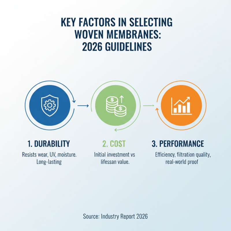 Woven Membrane Applications in 2026 How to Choose the Right One?