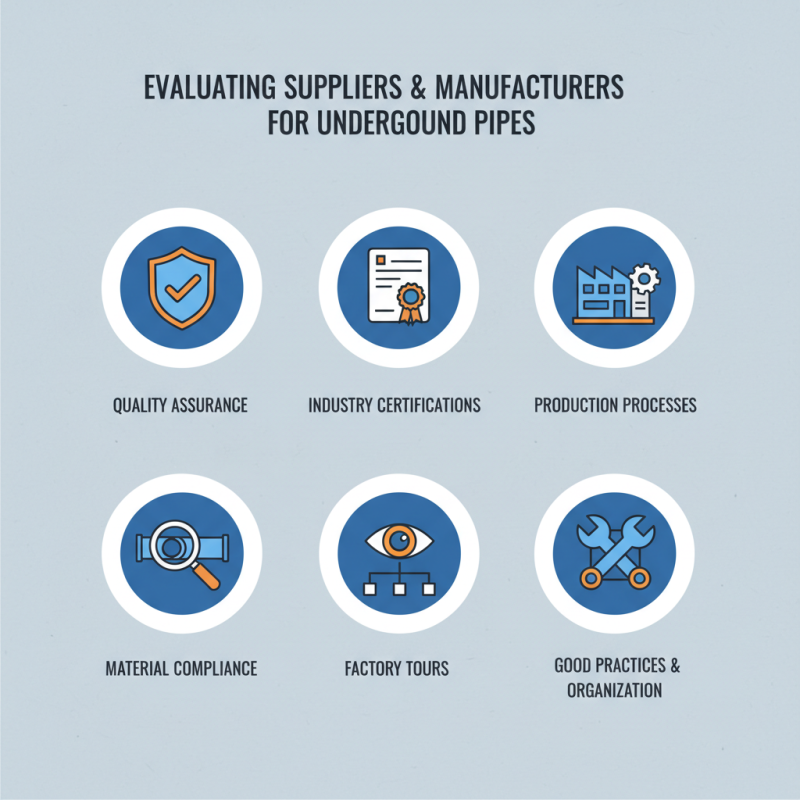 What to Know About Underground Pipe Sourcing Options?