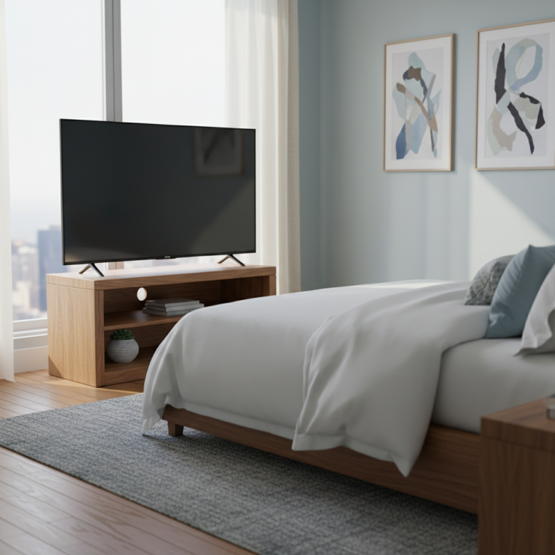 Best Height for a TV Stand in a Bedroom Guide?