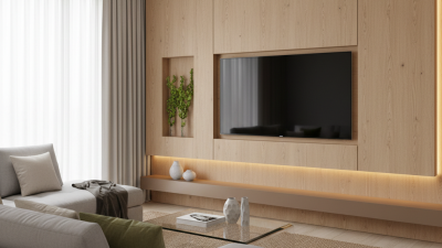 Wpc Wall Panel Tv Design Ideas for Stylish Living Rooms?