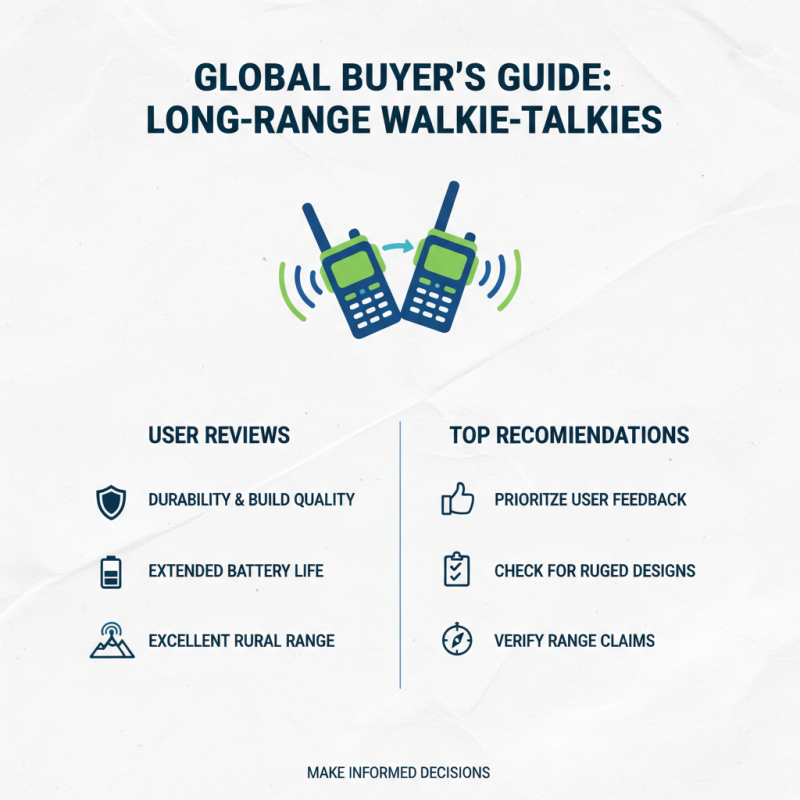 Top 10 Longest Range Walkie Talkies for Global Buyers?