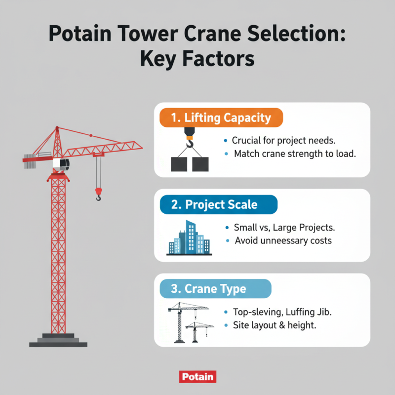 2026 How to Choose the Right Potain Tower Crane for Your Project?