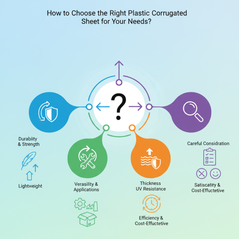 How to Choose the Right Plastic Corrugated Sheet for Your Needs?