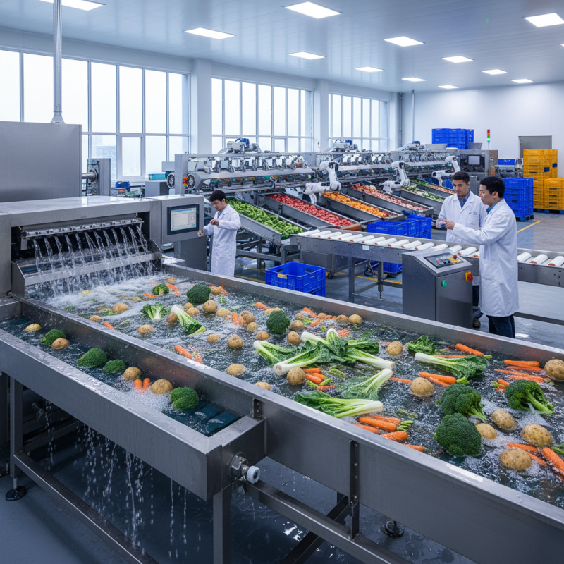 Why Choose the Right Vegetable Washing and Sorting Systems?