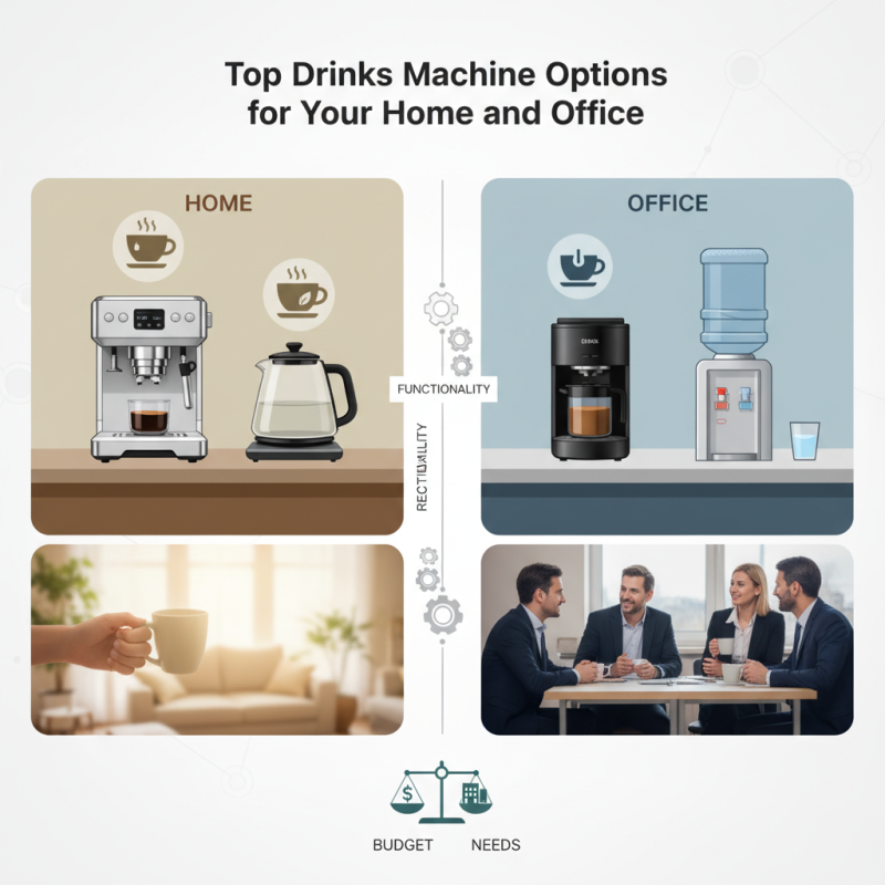 Top Drinks Machine Options for Your Home and Office?