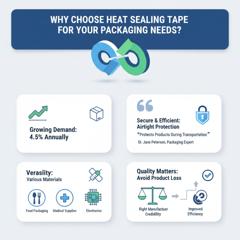 Why Choose Heat Sealing Tape for Your Packaging Needs?