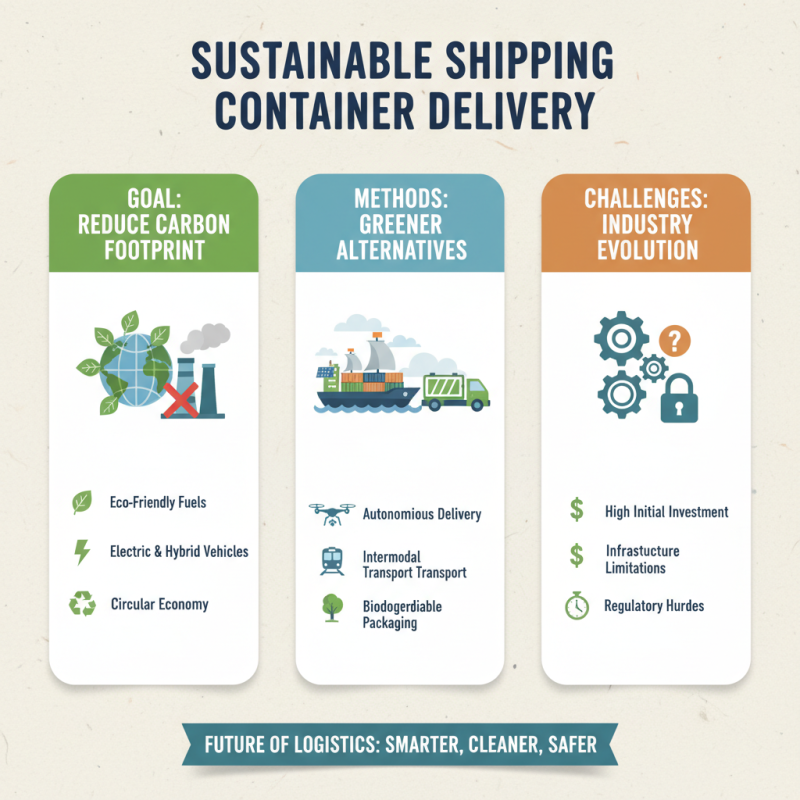 2026 Top Innovations in Shipping Container Delivery Solutions?