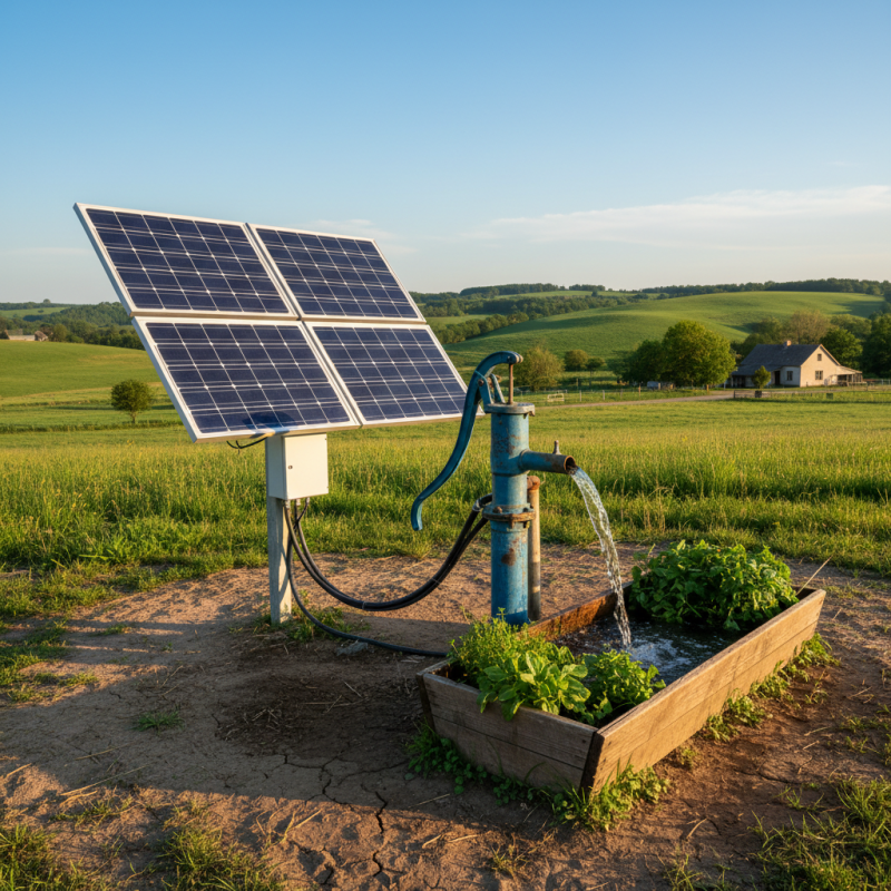 How to Convert a Standard Water Pump to Solar Power Easily?