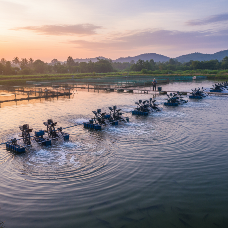 Why Choose Paddle Wheel Aerators for Your Aquaculture Needs?