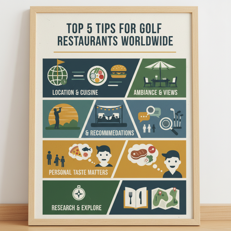 Top 5 Tips for Finding the Best Golf Restaurants Worldwide?