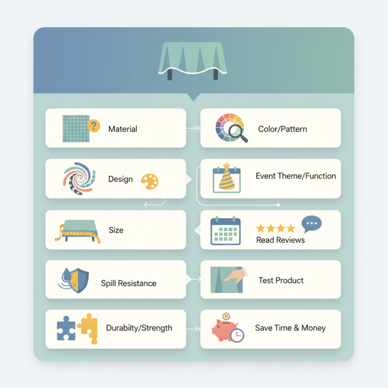 10 Essential Tips for Choosing the Right Disposable Tablecloth