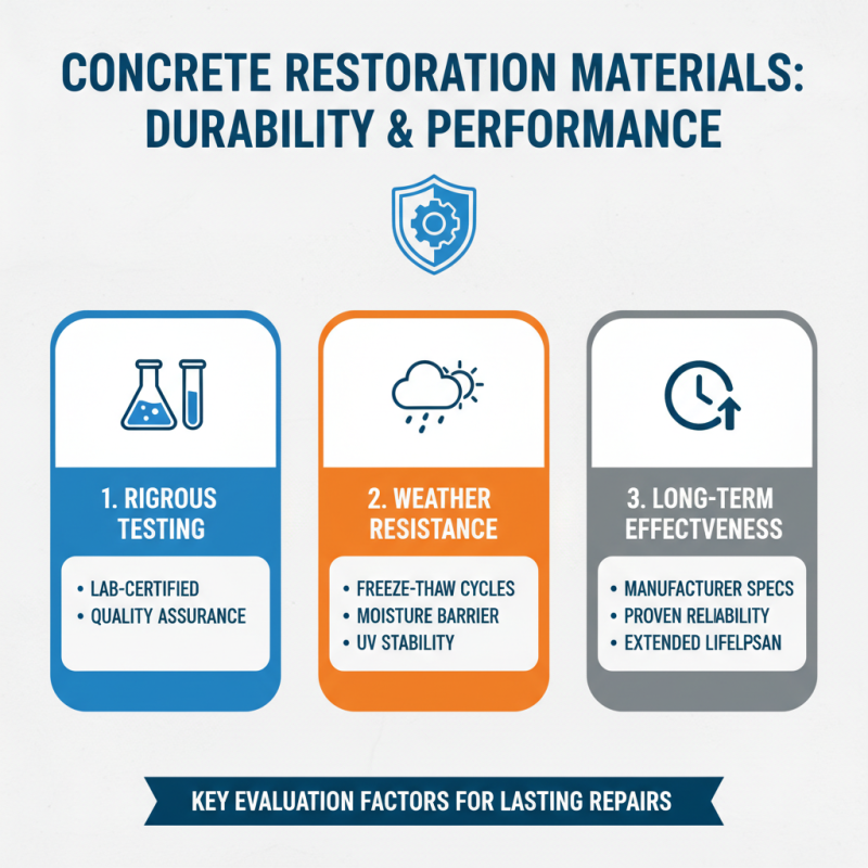 How to Choose the Best Concrete Restoration Products?