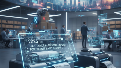 2026 Top Trends in Thermal Papers for Business Applications