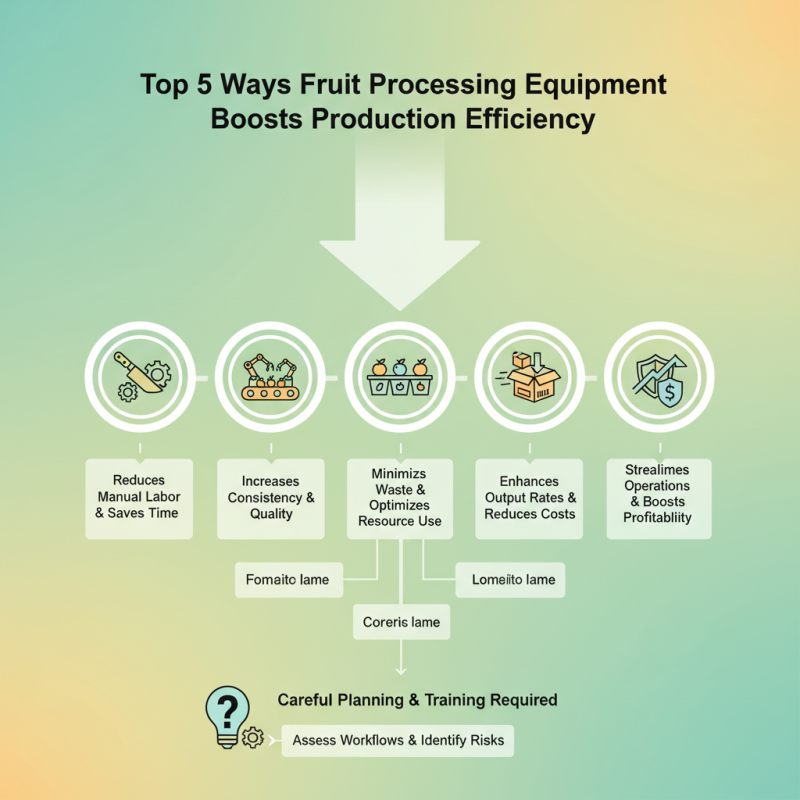 Top 5 Ways Fruit Processing Equipment Boosts Production Efficiency?