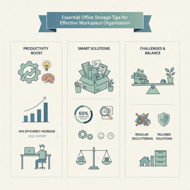 Essential Office Storage Tips for Effective Workspace Organization?