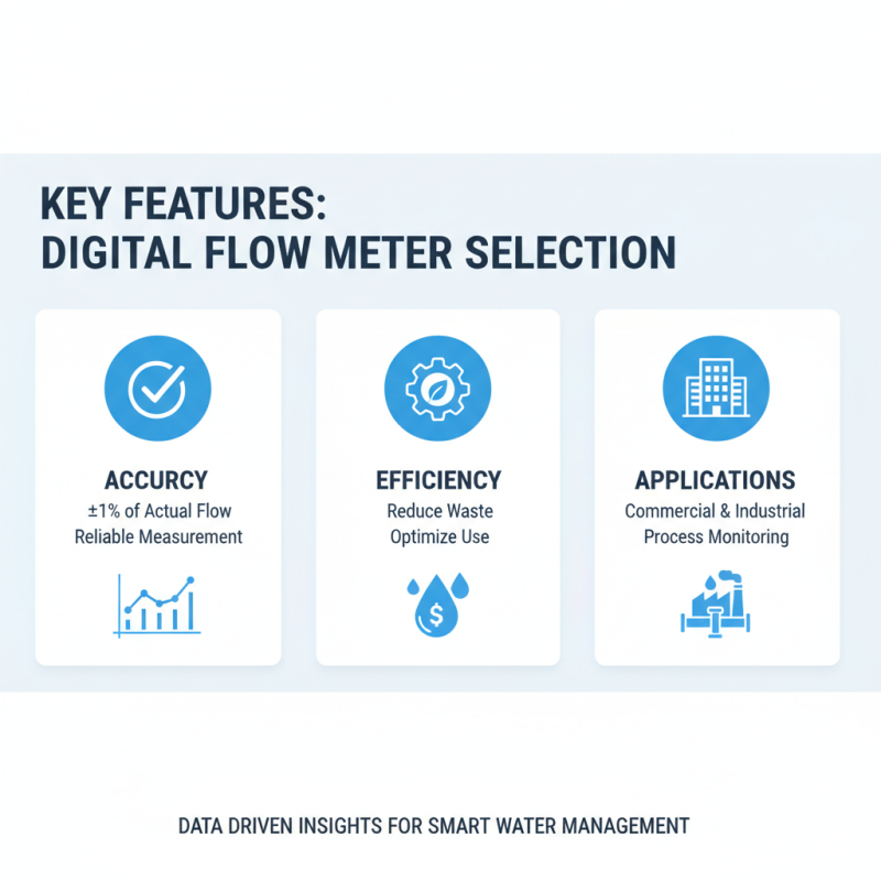 How to Choose the Best Digital Water Flow Meter for Your Needs?
