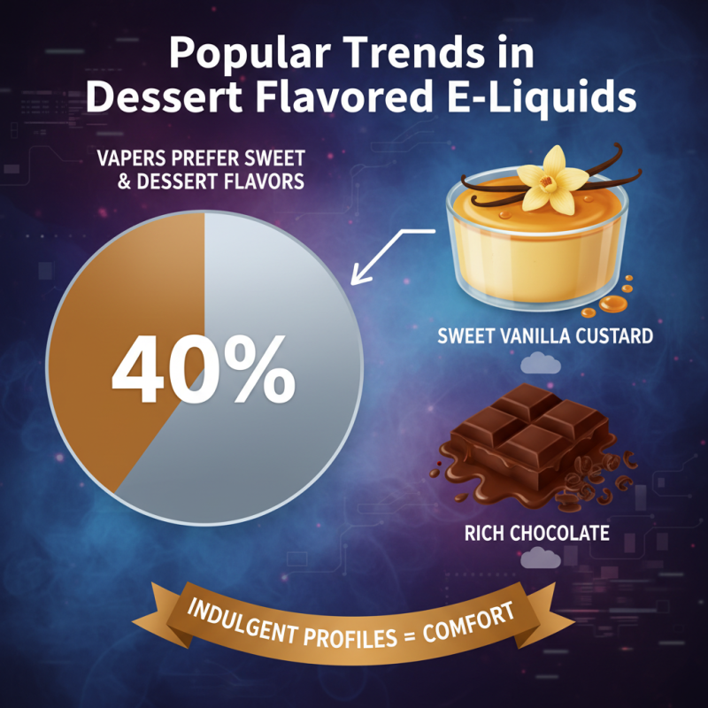 Top 10 Dessert E-Liquid Flavors for Vaping Enthusiasts?