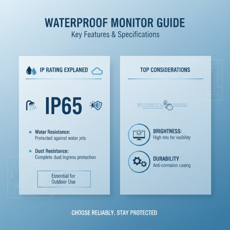 How to Choose the Best Waterproof Monitor for Your Needs?