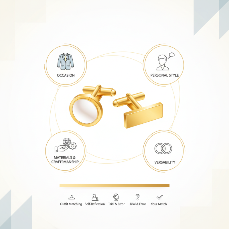 How to Choose the Best Gold Cufflinks for Your Style?