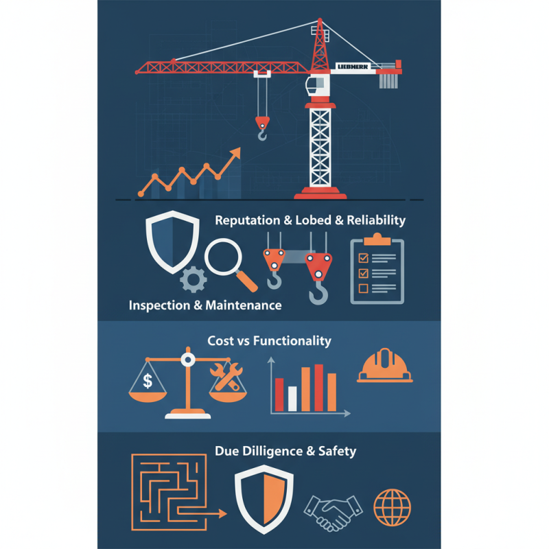 How to Buy a Used Liebherr Tower Crane Guide for Global Buyers?
