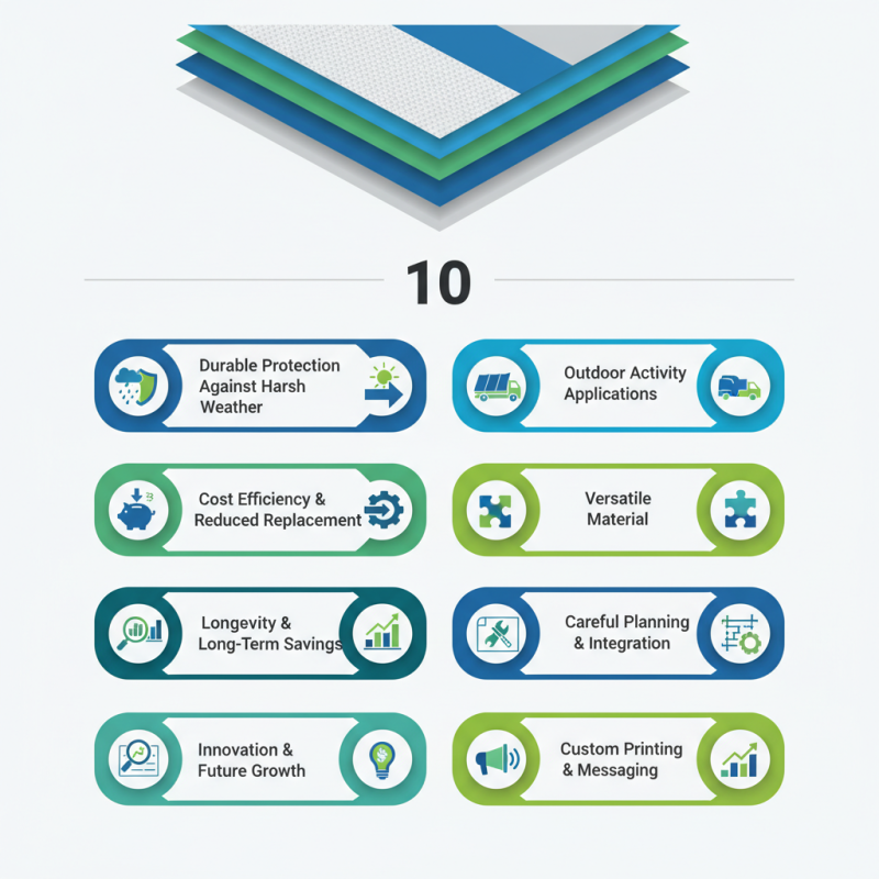 Top 10 Benefits of Using Stripped Tarpaulin for Your Business?