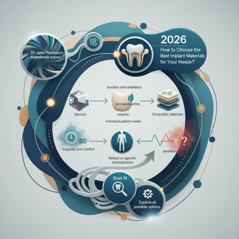2026 How to Choose the Best Implant Materials for Your Needs?
