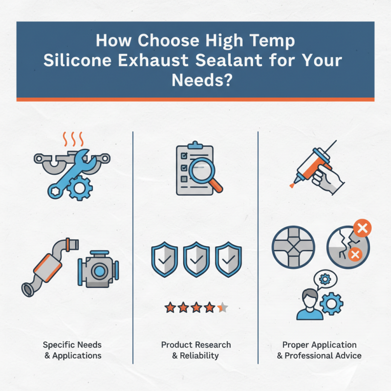 How to Choose High Temp Silicone Exhaust Sealant for Your Needs?