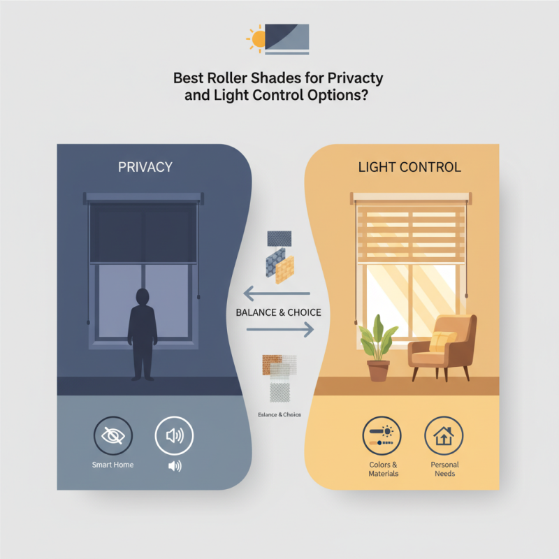 Best Roller Shades for Privacy and Light Control Options?