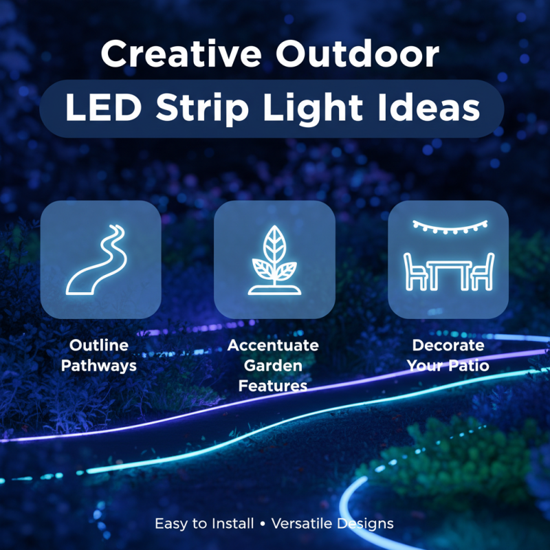 What is Led Strip Lights Outdoor and How Can They Enhance Your Space?