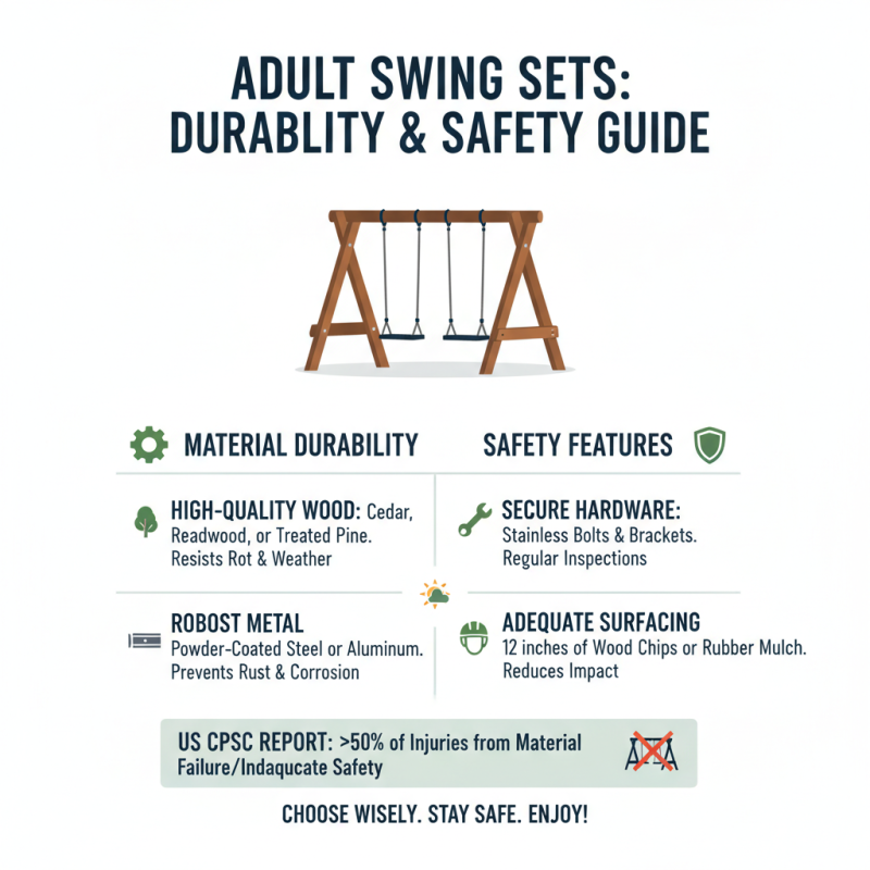 2026 How to Choose the Best Backyard Swing Sets for Adults?