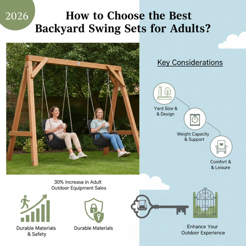 2026 How to Choose the Best Backyard Swing Sets for Adults?