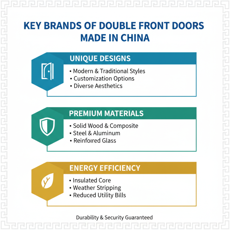 China Top 10 Double Front Doors for Global Buyers?