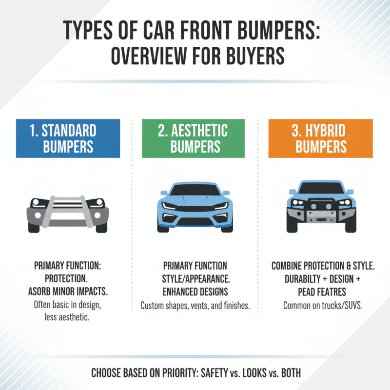Top 10 Car Front Bumper Types for Global Buyers?