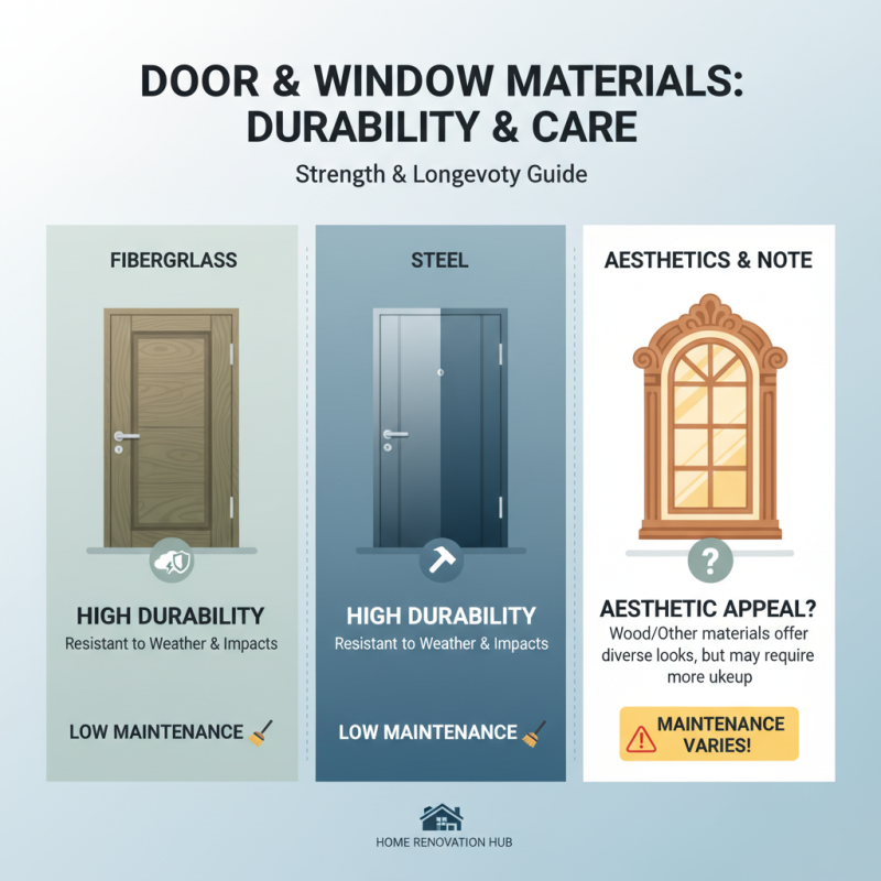 What is the Best Material for Home Doors and Windows?