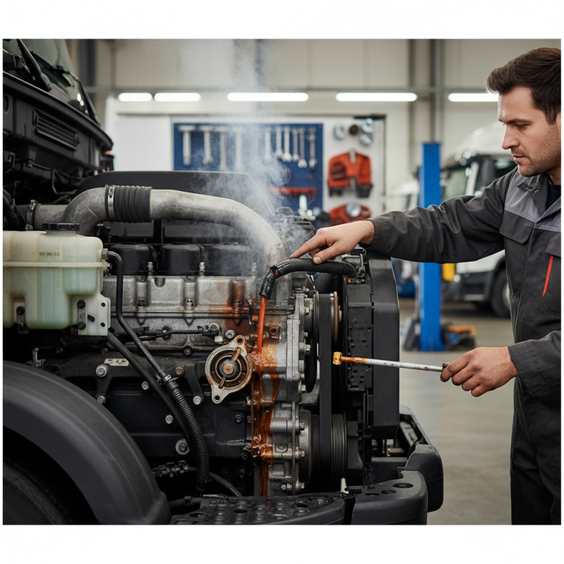 How to Identify What Causes Engine Overheating in Freight Trucks?