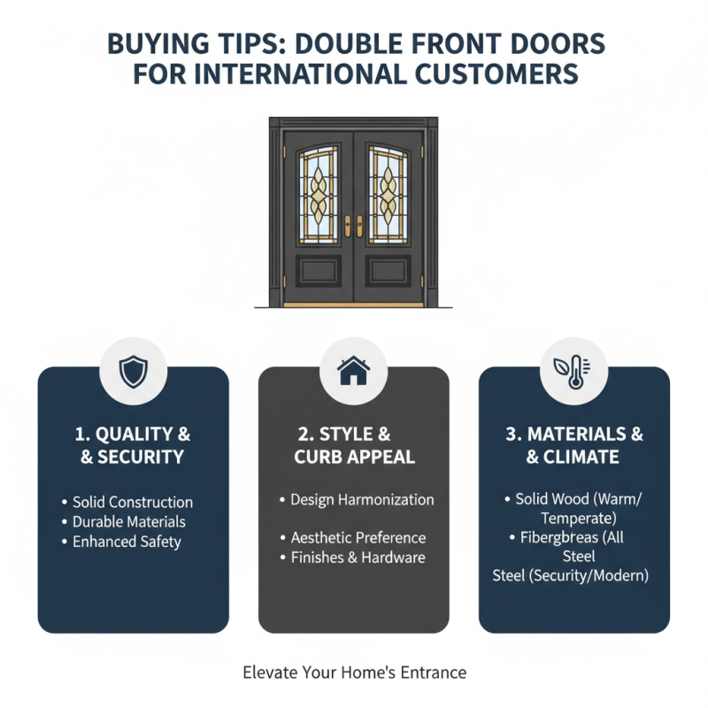 China Top 10 Double Front Doors for Global Buyers?
