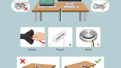 Top Desk Cable Grommet Options for a Tidy Work Space?