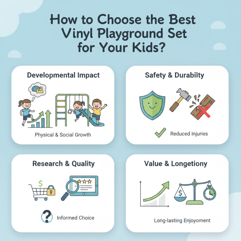 How to Choose the Best Vinyl Playground Set for Your Kids?