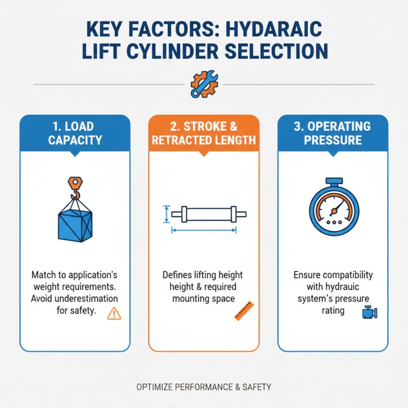 How to Choose the Right Hydraulic Lift Cylinder for Your Needs?