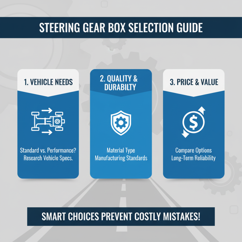 China Best Steering Gear Box Price Comparison Guide?