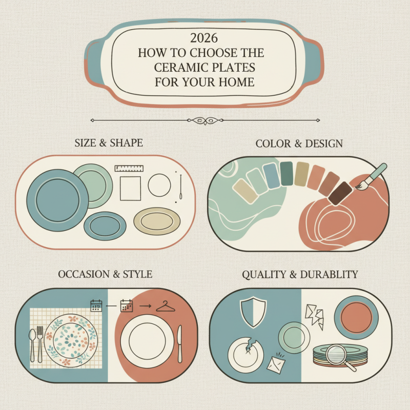 2026 How to Choose the Perfect Ceramic Plates for Your Home