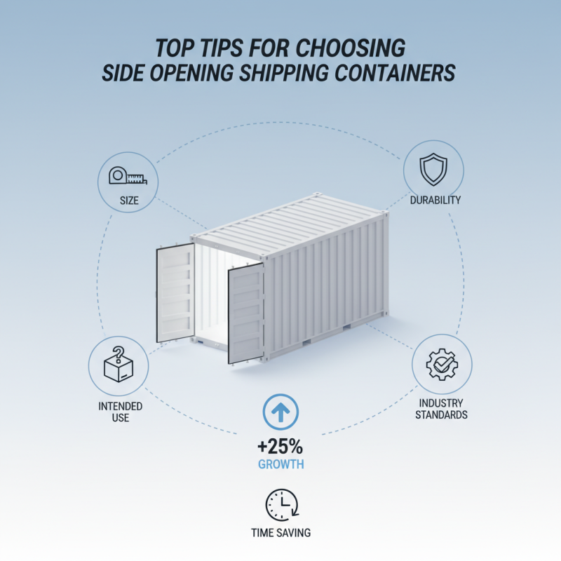 Top Tips for Choosing Side Opening Shipping Containers?