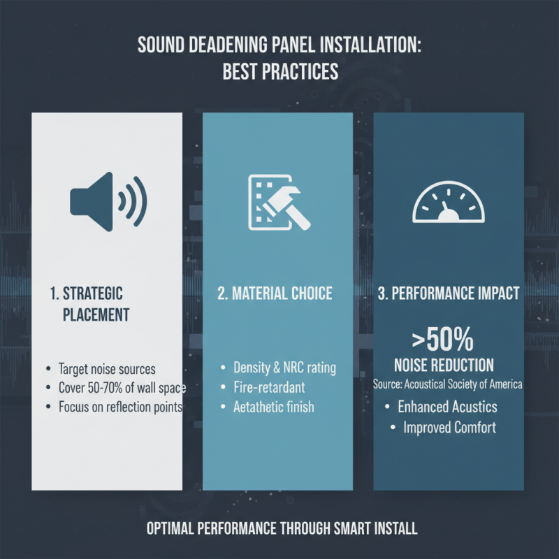 10 Essential Tips for Using Sound Deadening Panels Effectively