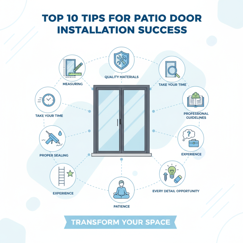 Top 10 Tips for Patio Door Installation Success?