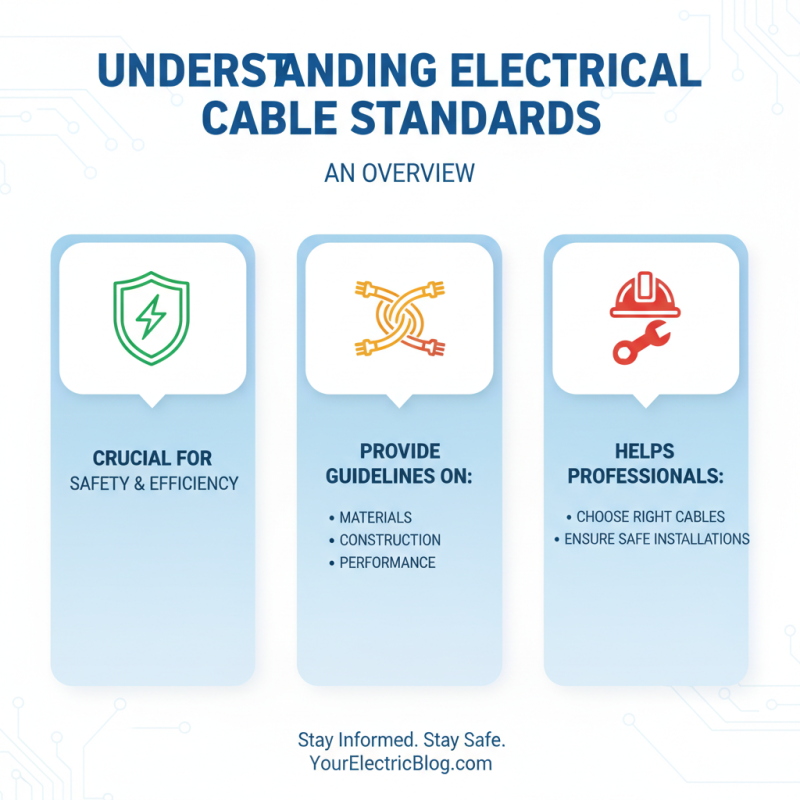 What is the Electrical Cable Standard You Need to Know?