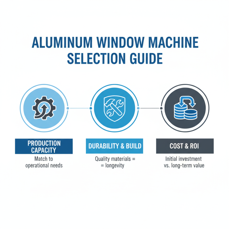 How to Choose the Best Aluminum Window Making Machine for Your Needs?