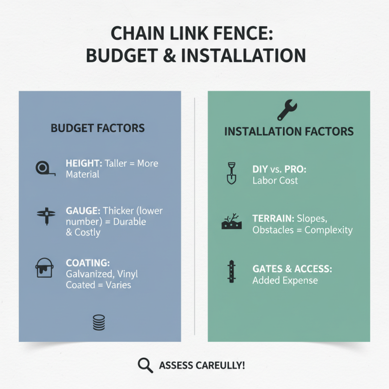 How to Choose the Right Chain Link Mesh Fence for Your Needs?