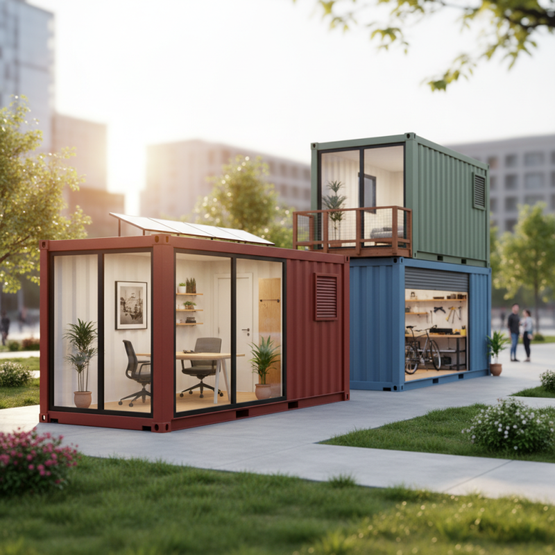 What is a 10ft shipping container and its uses?