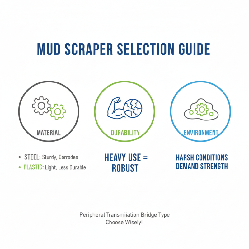 How to Choose the Best Peripheral Transmission Bridge Type Mud Scraper?