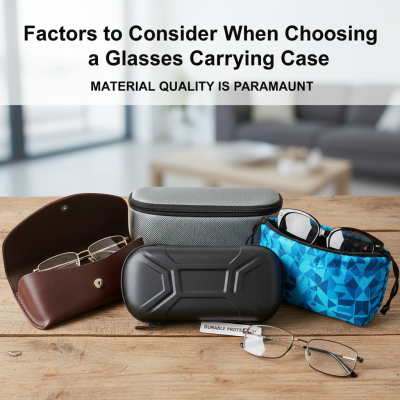 Best Glasses Carrying Case Options for Global Buyers?